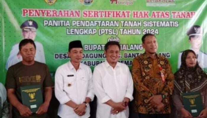 Dugaan Pungli PTSL di Desa Pedagung Untuk Biaya Patok dan Sampul