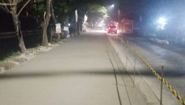 Rehabilitasi Jalan Cadas Kukun Rampung Dikerjakan