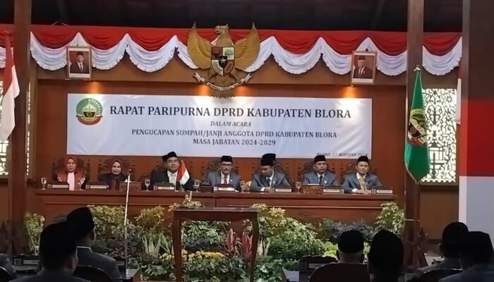 Inilah 45 Nama Anggota DPRD Blora Periode 2024-2029 yang Telah Resmi Dilantik