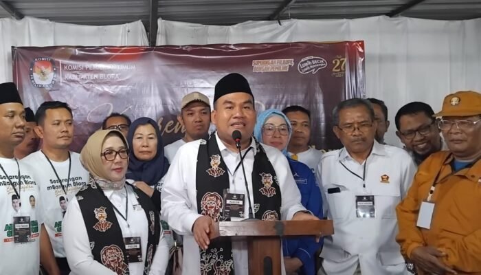 Arief Rohman Pasang Target Kemenangan 70 Persen di Pilkada Blora