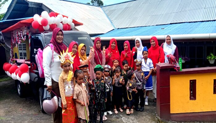 Peserta PAUD RA2 Ikut Meriahkan HUT Ke-79 Kemerdekaan Republik Indonesia