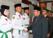Bupati Bungo Kukuhkan Anggota Paskibra Tahun 2024