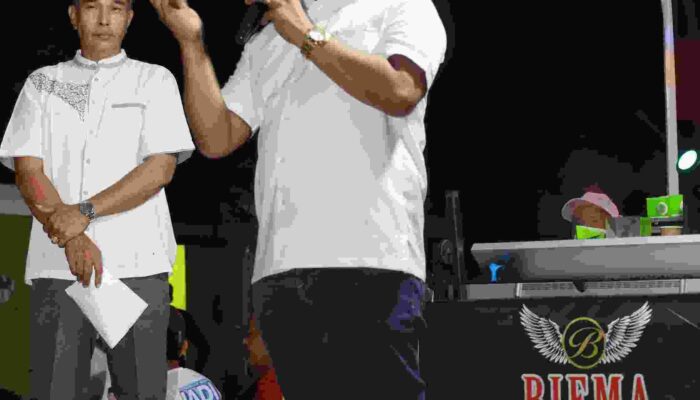 Jumiwan Maidani Hadiri Penutupan Turnamen Domino di BTN Lintas Asri