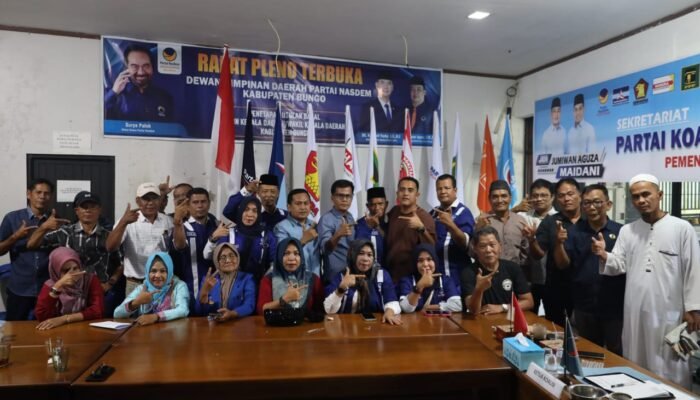 Kader NasDem Bungo Usung Misi Jumiwan Aguza – Maidani Wajib Menang