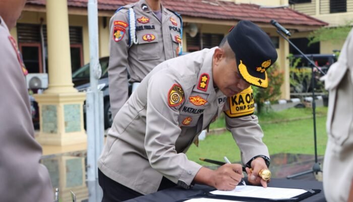 Polres Bungo Tandatangani Fakta Integritas Larangan Narkoba Dan Netralitas Anggota Polri Pada Pilkada 2024