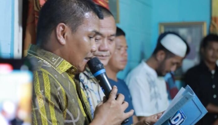 Politisi Senior Syarkoni Syam Bakar Semangat Tim Jumiwan – Maidani Bathin II Babeko
