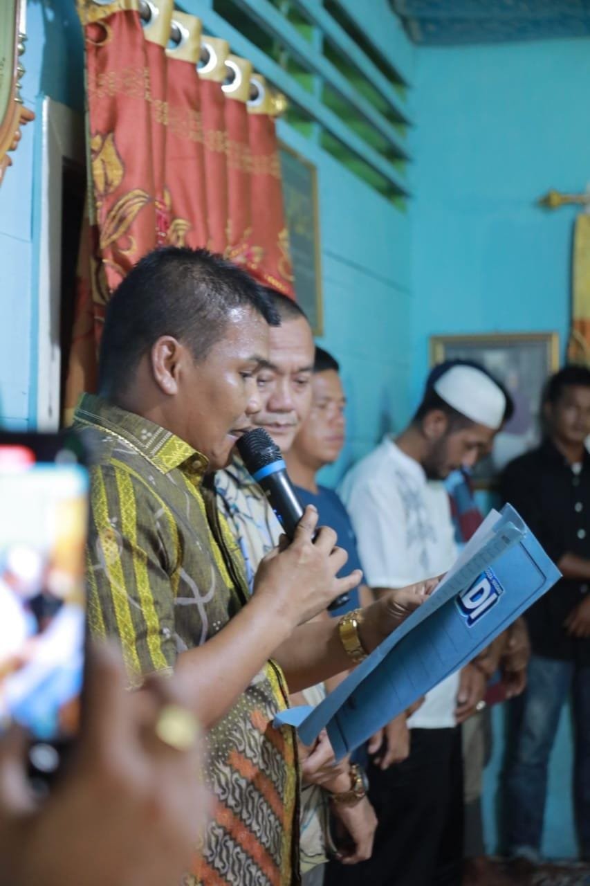 Politisi Senior Syarkoni Syam Bakar Semangat Tim Jumiwan - Maidani Bathin II Babeko 1 IMG 20241003 WA1216