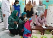 Yuniar Putia Rahma Tinjau Pemberian Imunisasi Polio di TK Ibnu Sina