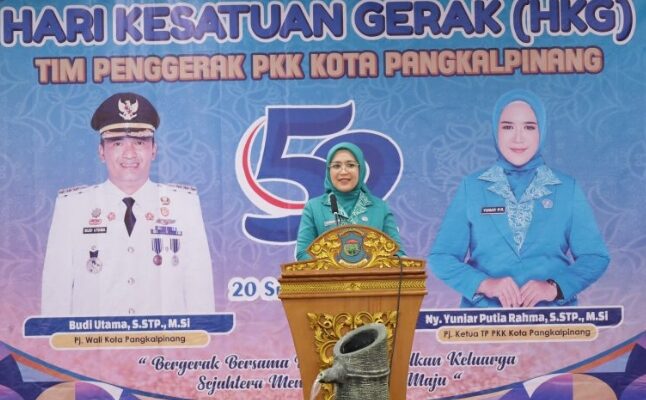 Kota Pangkalpinang Berhasil Boyong Juara Semua Kategori Lomba HKG ke-52 PKK Tingkat Provinsi