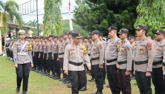 Kapolres Pimpin Apel Pasukan Operasi Zebra Bungo Tahun 2024