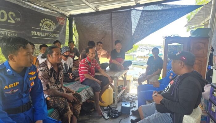 Sosialisasi Polairud Baharkam Mabes Polri Kapal Anggada 7016 di Desa Serangan