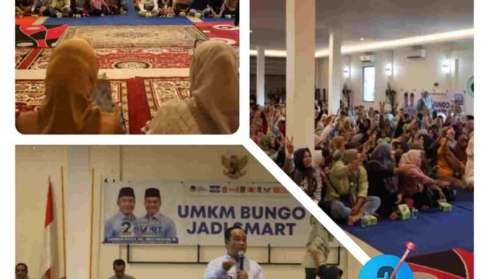 Ratusan Penggerak Ekonomi Rakyat Berjuang Bersama UMKM Bungo JADI SMART