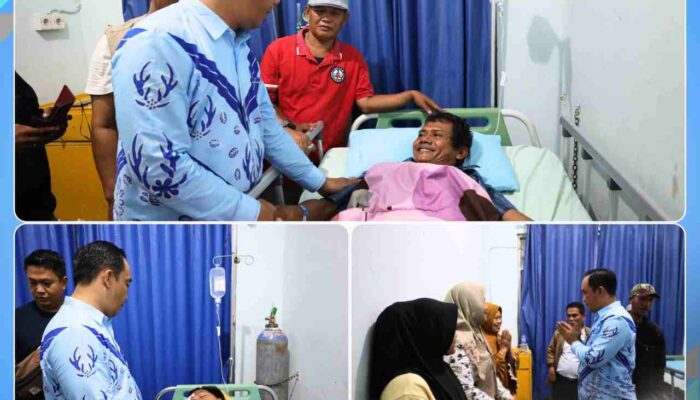 Jenguk Korban Bentrok, Jumiwan Aguza Sampaikan Permohonan Maaf