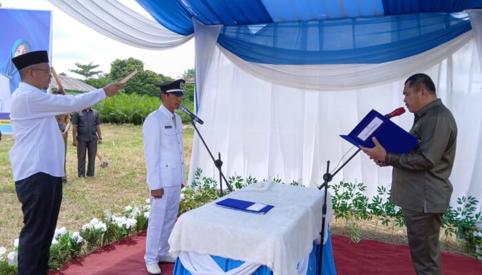 Bupati Bungo Lantik PAW Rio Dusun Sirih Sekapur