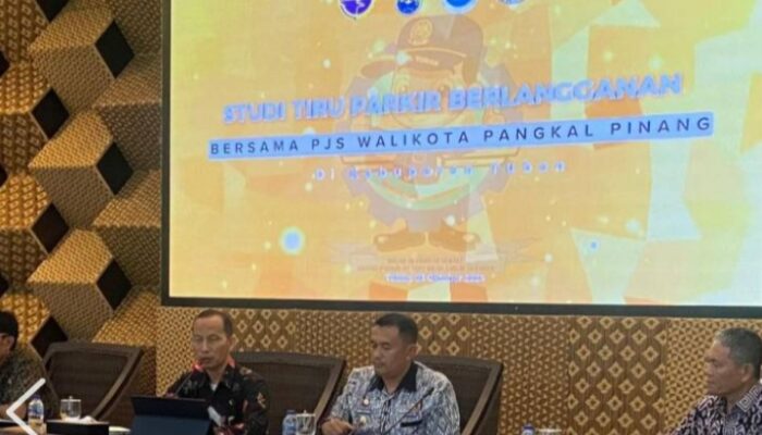 Pj Wali Kota Pangkalpinang Studi Tiru Sistem Parkir ke Pemkab Tuban untuk Tingkatkan PAD