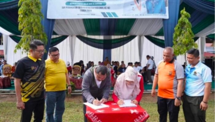 Bupati Bungo Tandatangani Nota Kesepakatan dengan BPJS Kesehatan