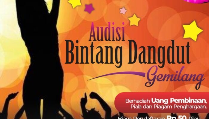 Buruan Daftar! Audisi Bintang Dangdut Gemilang, Tunjukkan Bakatmu di Taman Mangrove Festival