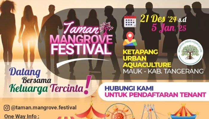 Tasyakuran HUT Media Nasionalxpos.co.id dan HUT Kabupaten Tangerang di Taman Mangrove Festival