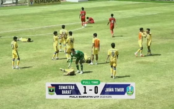 Persikopa Pariaman Melaju ke Final Piala Suratin U-17 Setelah Kalahkan Persidakab Kediri
