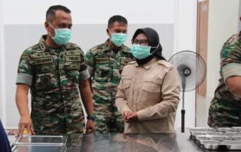 Dandim 0721/Blora Tinjau Kesiapan Dapur Sehat