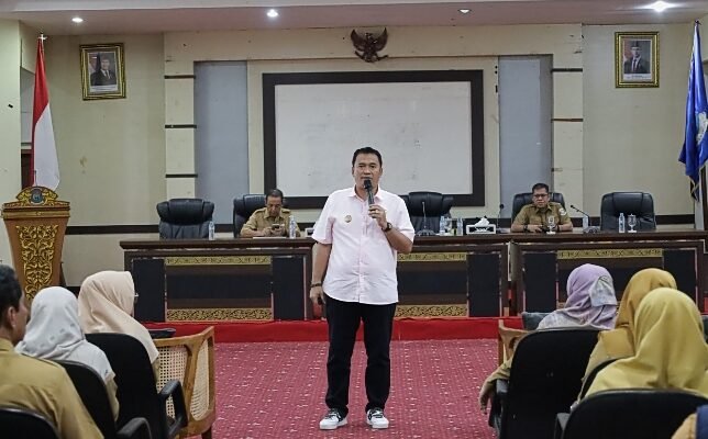 Ajak OPD Kerja Bareng, Pj Wako Budi Utama Fokus Benahi SAKIP RB