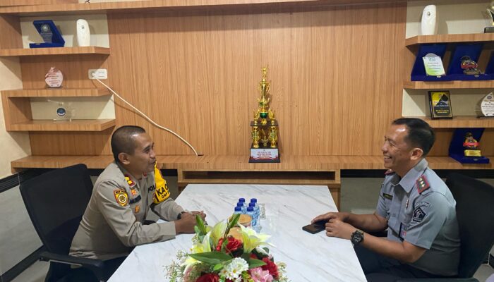 Kapolres AKBP Natalena Eko Cahyono Terima Kunjungan Kalapas Kelas IIB Bungo