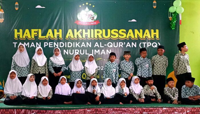 Taman Pendidikan Al-Qur’an Nurul Iman Gelar Haflah Akhirussanah 2024-2025