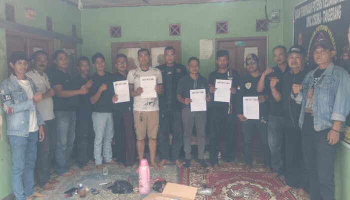 Forum 8 Ormas Cisoka Tolak Keberadaan Kantor Matel dan Aktivitas Penagihan