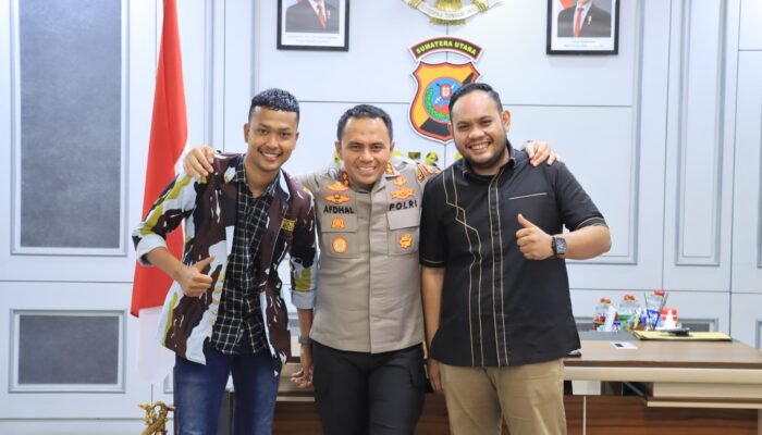 Kapolres Asahan Terima Audiensi HMI dan SAPMA IPK untuk Sinergi Pembangunan