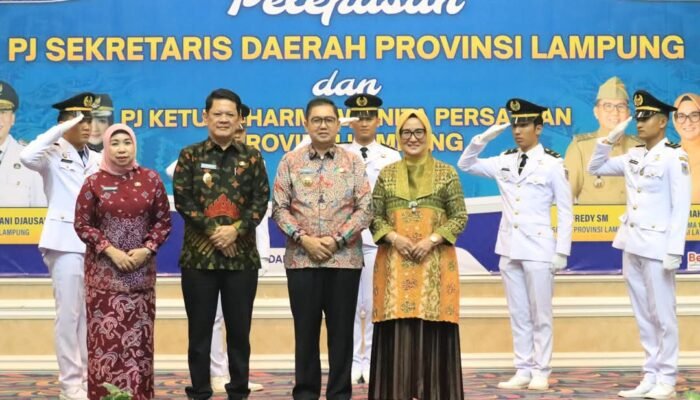 Pemprov Lampung Gelar Perpisahan Pj Sekdaprov Fredy yang Penuh Haru