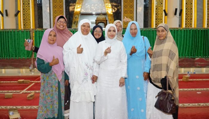 Bupati Labuhanbatu Berkomitmen Menyelesaikan Renovasi Masjid Raya Ujung Bandar