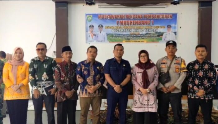Ketua DPRD Bungo, Muhammad Adani Hadiri Musrenbang Kecamatan Rimbo Tengah