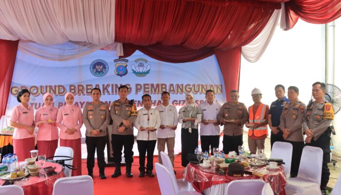 Peletakan Batu Pertama Dapur Umum SPPG Yayasan Kemala Bhayangkari Cabang Asahan