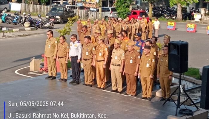 Pj Wali Kota Pangkalpinang M. Unu Ibnudin Pimpin Deklarasi Netralitas ASN Jelang Pilkada 2025