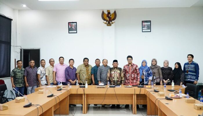 Wakil Bupati Labuhanbatu Sambut Tim BPK RI Sumut