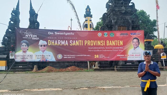 Meriahkan Dharma Santi Nyepi 1947 di Banten, Hadiri Acara Spesial Bersama Gubernur Andra Soni