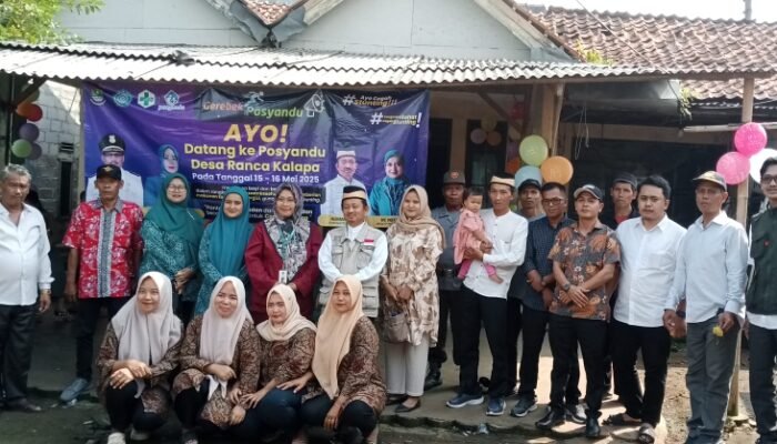 Pj Kepala Desa Ranca Kalapa Aktif Dukung Gebyar Posyandu, Tekankan Pentingnya Cegah Stunting