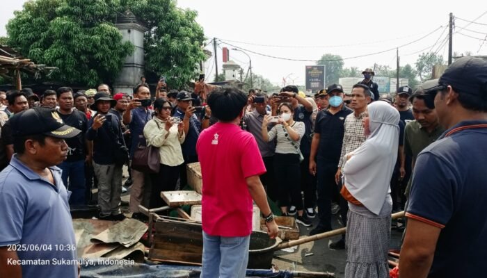 Penataan PKL Pasar Sentiong Berjalan Kondusif, Polresta Tangerang Tunjukkan Pendekatan Humanis