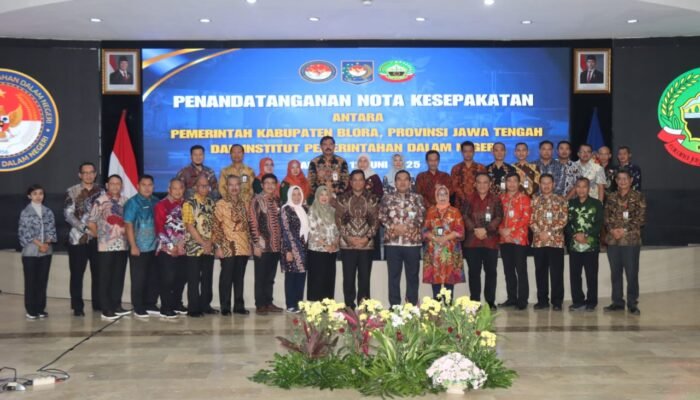 Blora–IPDN Teken MoU, Perkuat SDM dan Inovasi Daerah