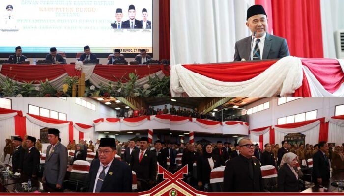 Bupati Dedy Putra Sampaikan Visi Misi “BUNGO BARU” dalam Rapat Paripurna DPRD Kabupaten Bungo