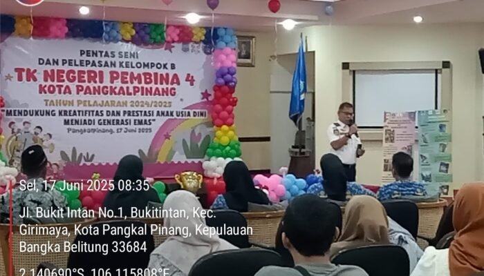 Ahmad Subekti Hadiri Pentas Seni dan Pelepasan TK Negeri Pembina 4 Pangkalpinang
