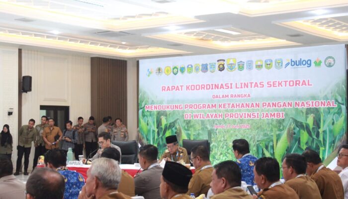 Wagub Jambi Tekankan Pentingnya Sinergi Lintas Sektor dalam Rakor Ketahanan Pangan