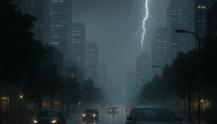 Waspada! Hujan Lebat dan Petir Terjang Jabodetabek Malam Ini
