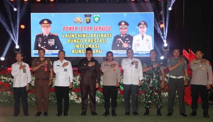 Polres Bungo Luncurkan Aplikasi “Bungo Prestasi” untuk Pelayanan Publik Digital