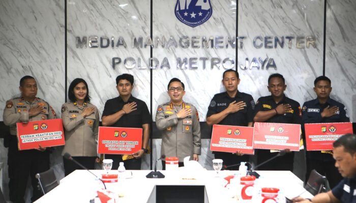 Bidhumas Polda Metro Jaya Gelar Anev Bulanan