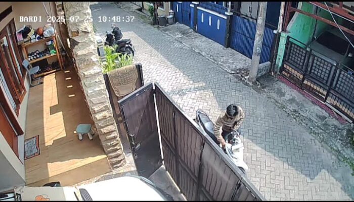 Terjadi Lagi! Motor Warga Binong Permai Digondol Maling di Siang Bolong ‎
