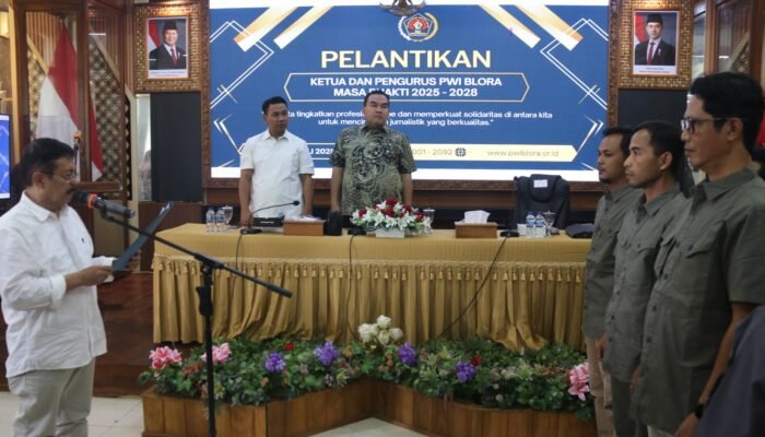 Heri Purnomo Kembali Pimpin PWI Blora, Bupati Blora: Pers Harus Jadi Mitra Kritis dan Mencerahkan