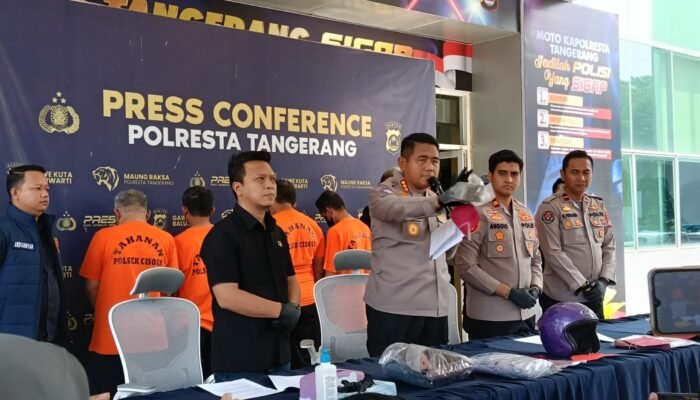 Empat Oknum Opang Paksa Penumpang Taksol Turun di Tengah Hujan, Polresta Tangerang Tetapkan Tersangka