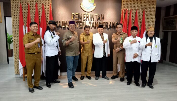 Bupati Tangerang H. Maesyal Rasyid Terima Audiensi Kesti TTKKDH, Dukung Sinergi dengan IPSI dan KONI