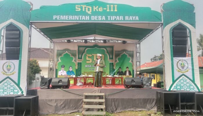 STQ ke-3 Desa Tipar Raya Meriahkan HUT RI ke-80